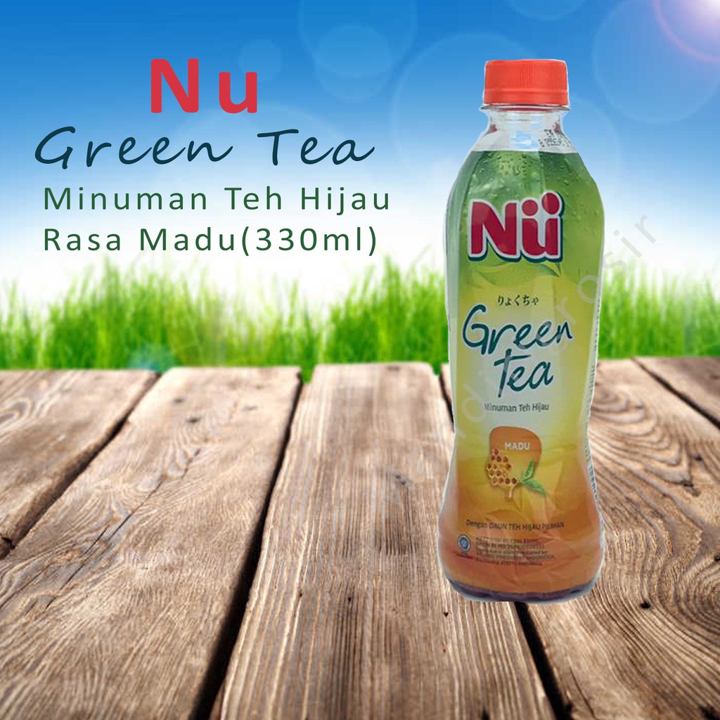 * MINUMAN NU GREEN TEA 330ML 3 VARIAN RASA