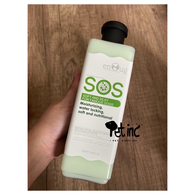 SOS shampoo for damage hair and easy bad odor dogs 530ml