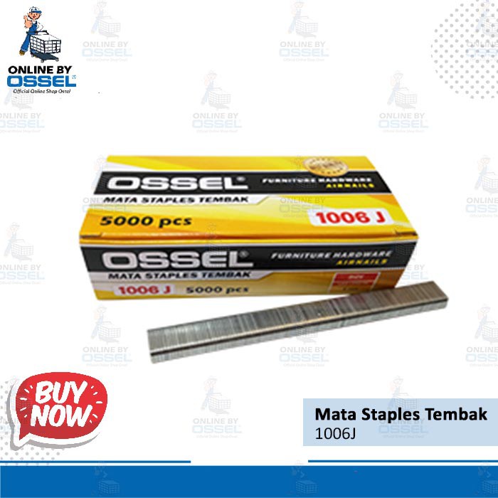 

Isi Staples Tembak OSSEL Isi Nailer Gun