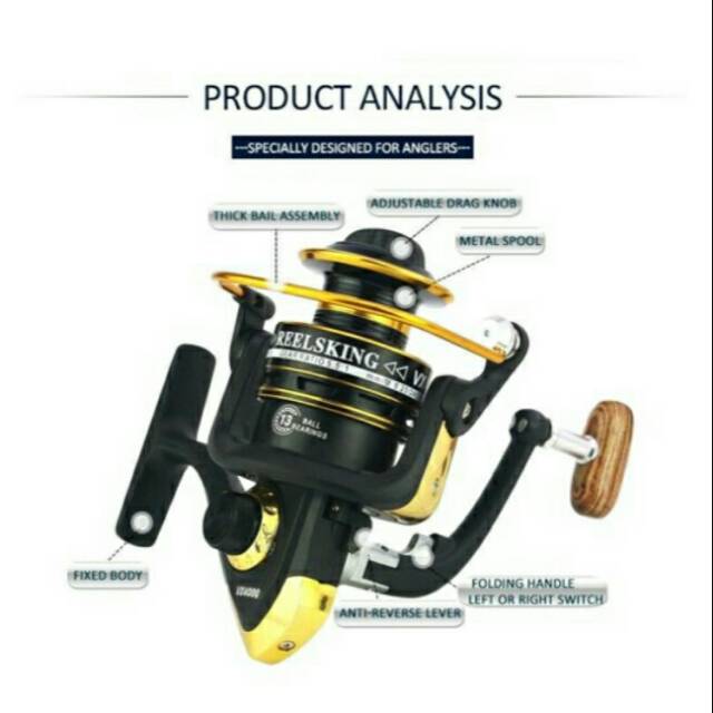 Reelsking reel pancing