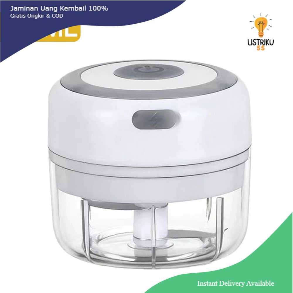 Blender Portable Food Chopper Mini Elektrik Garlic Masher - SR01