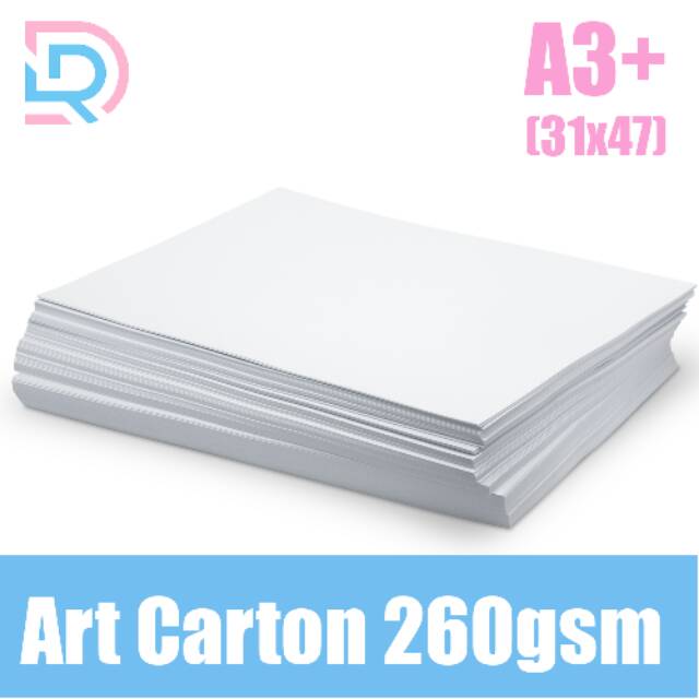 

Cetak Art Carton 260gsm A3+ Murah FREE POTONG
