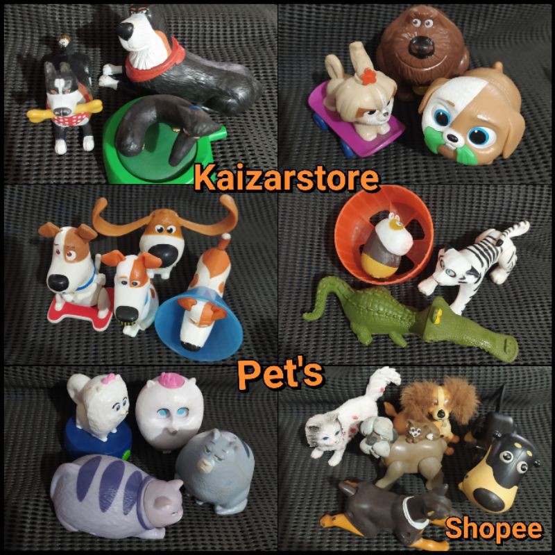 Mainan MCD Toys Secret Life Of Pets 2 Universal Studios