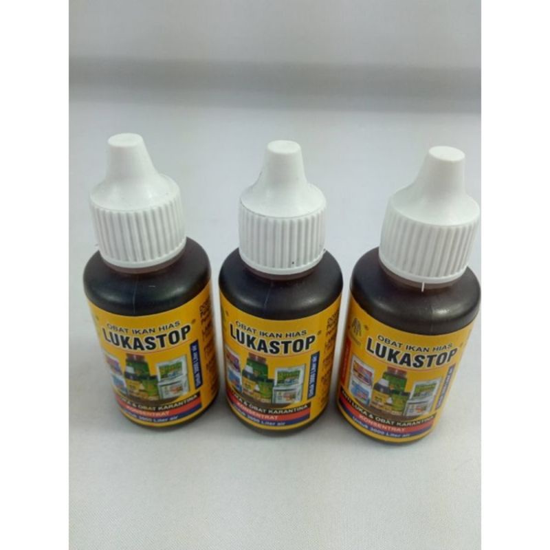 Obat ikan bakteri AKARI AA LUKASTOP 30ML