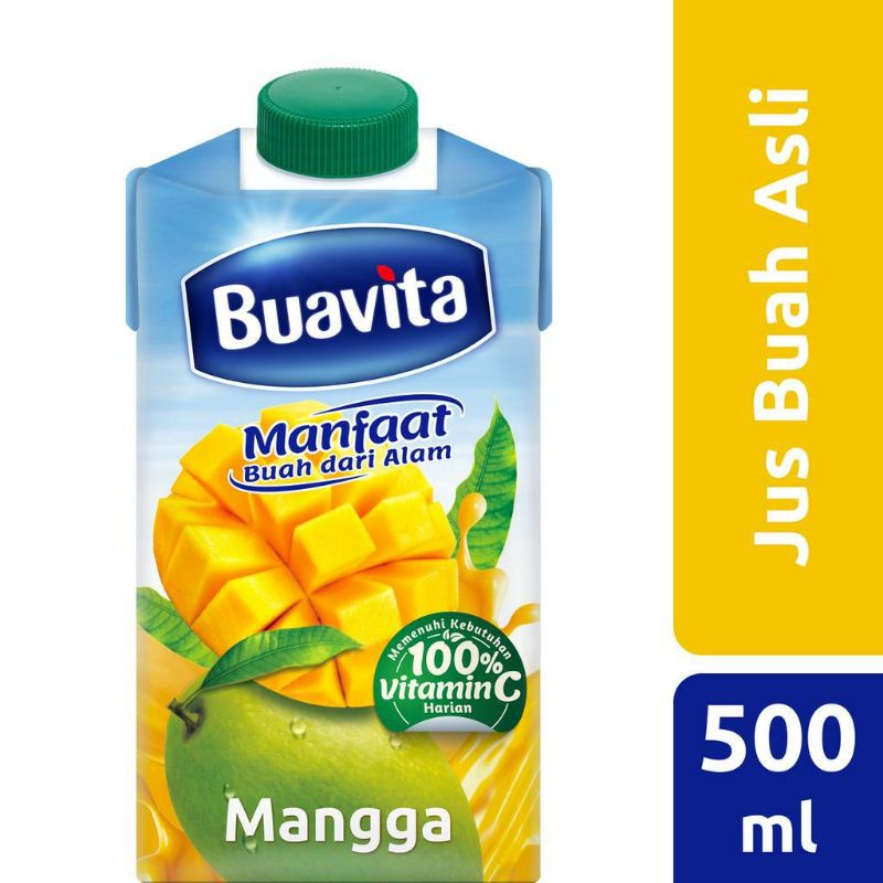 BUAVITA Juice Mango Minuman Jus Rasa Mangga 500ml Bandung