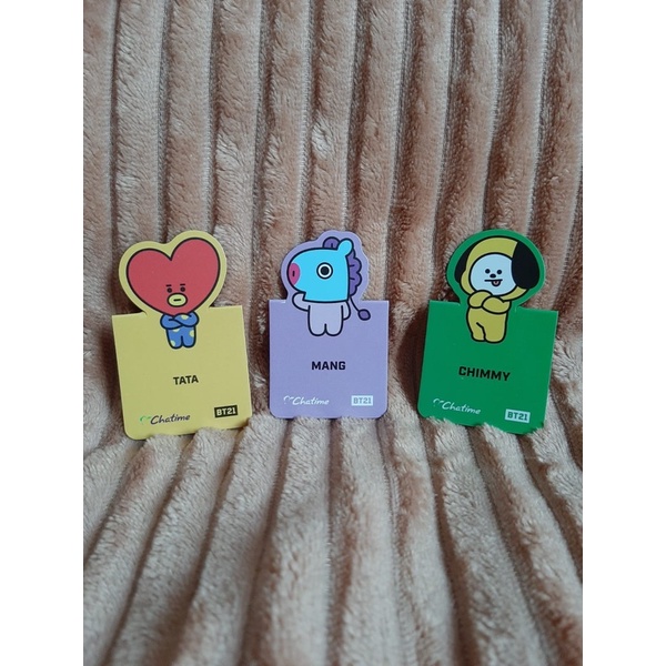 chatime x bt21 magnet