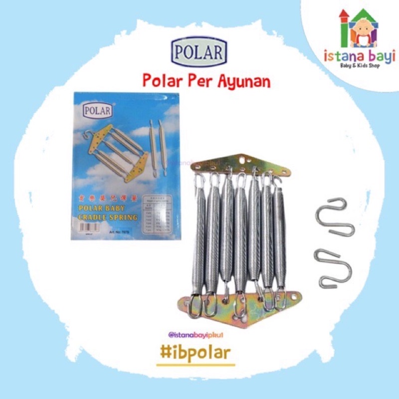 Per Ayunan Polar isi 7 - Polar Baby Cradle Spring-POLAR ISI 7