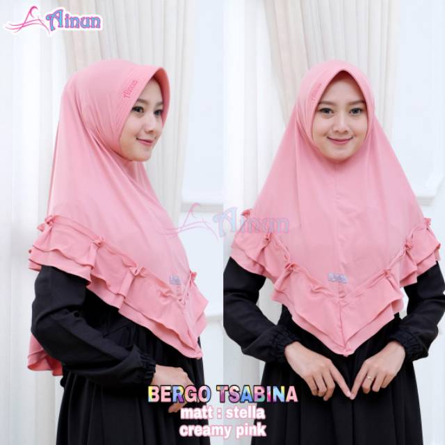 Bergo tsabina ainun hijab