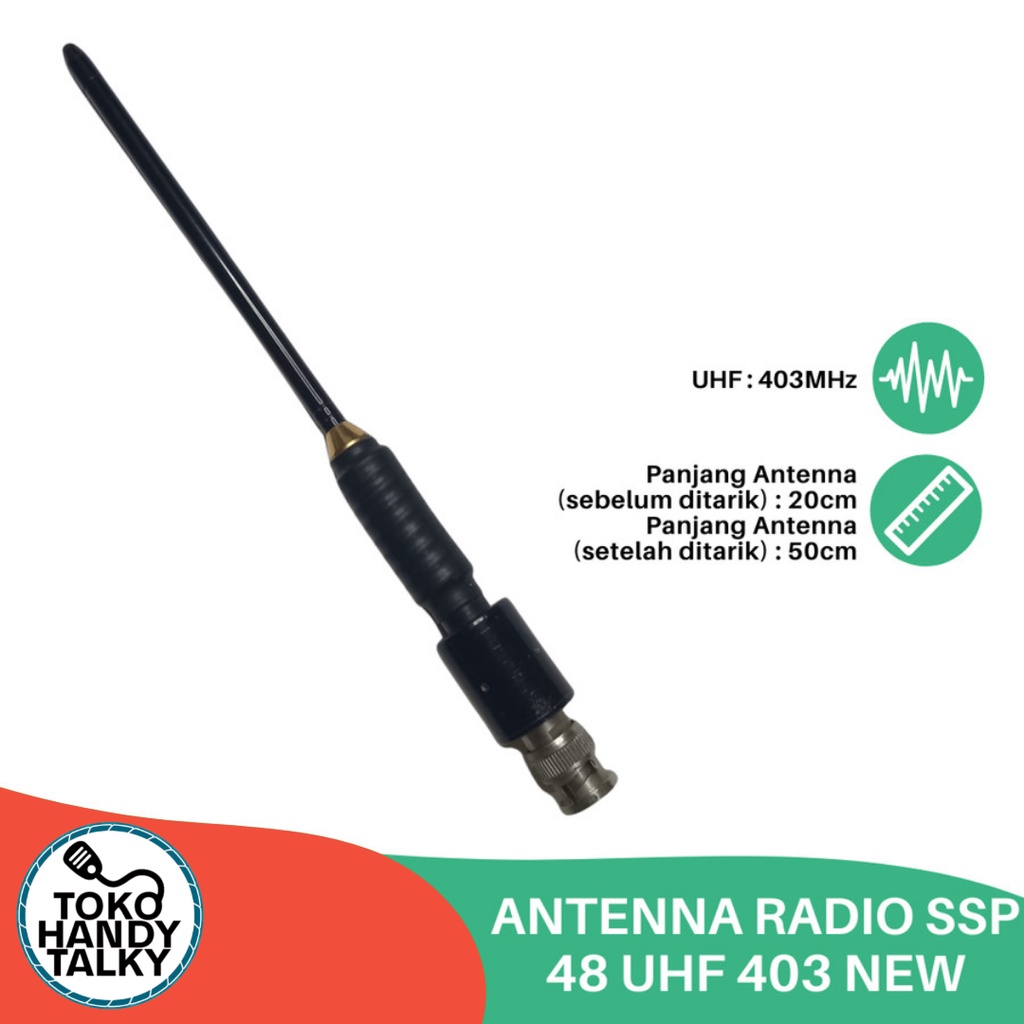 ANTENNA RADIO HANDY TALKY SSP 48 UHF 403 NEW