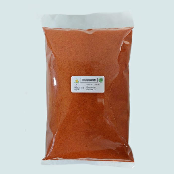 

Cabe Bubuk Ekonomis 1 Kg