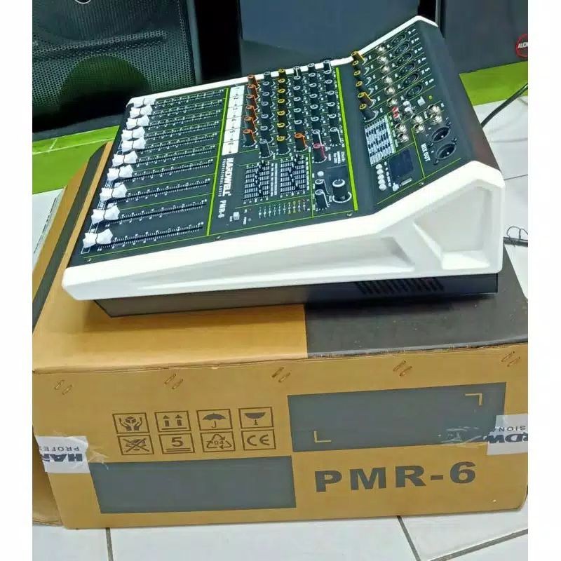 power mixer audio hardwell PMR 6.original