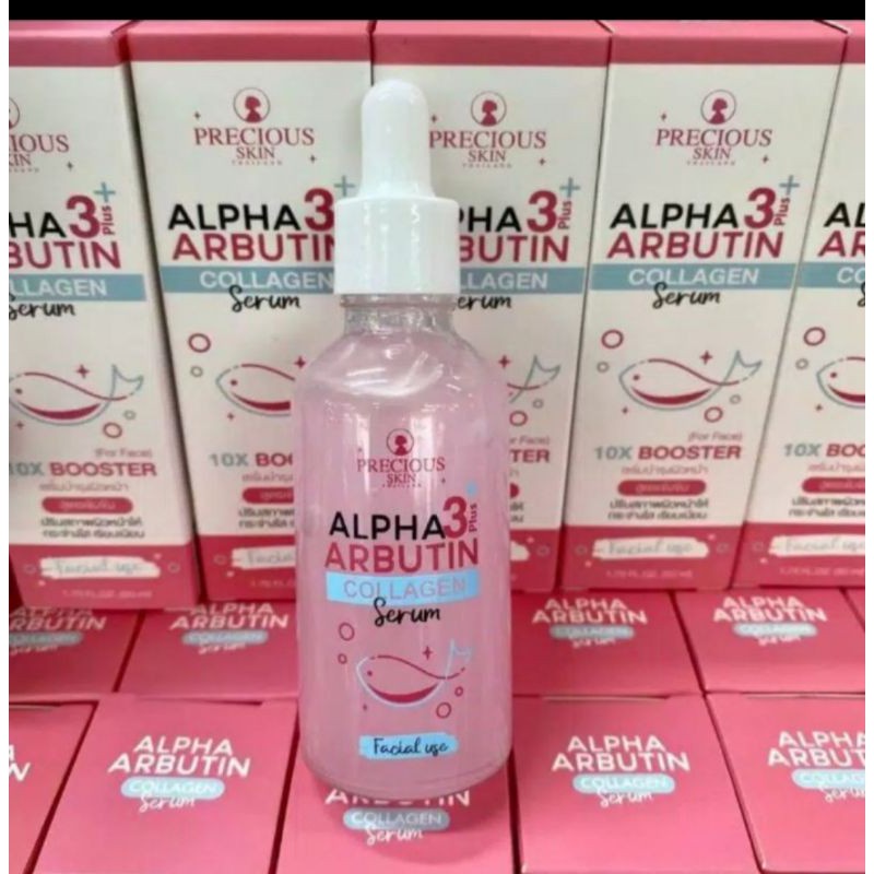 [COD] Serum Wajah Thailand Ampuh Memutihkan &amp; Menghilangkan Flek Hitam di Wajah dalam 2 Minggu - Alpha Arbutin Collagen BPOM 100% Original