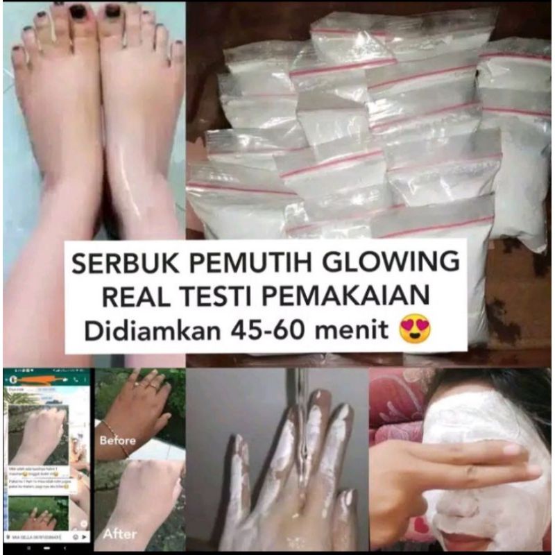 SERBUK BIBIT PEMUTIH + COLLAGEN//SERBUK PEMUTIH DOSIS TINGGI 100% ORIGINAL