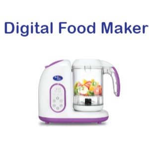 Baby Safe Digital Food Maker Mesin Masak Kukus LB02