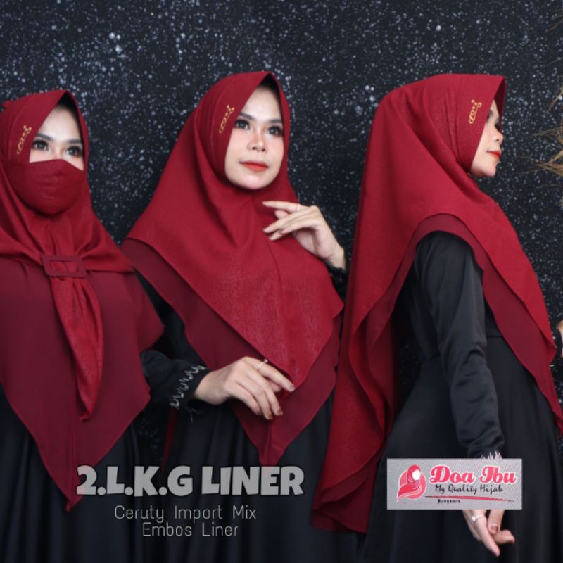 ORIGINAL DOA IBU | HIJAB/JILBAB KHIMAR MASKER