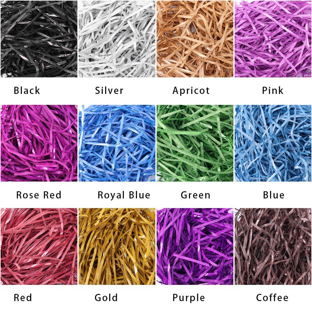 R-flower 10g Kertas Raffia Glitter Kemasan Filler Confetti Raffia Filler