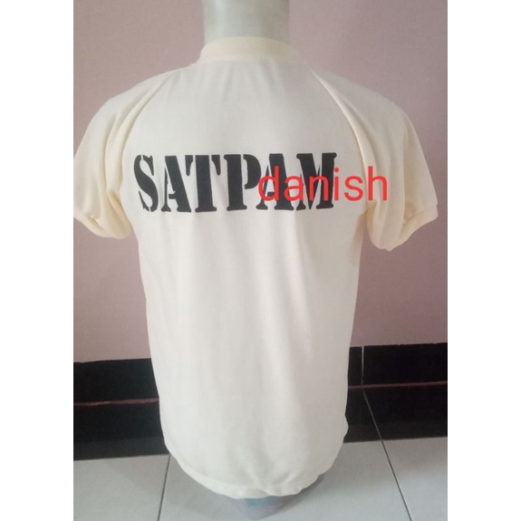 KAOS SATPAM TERBARU