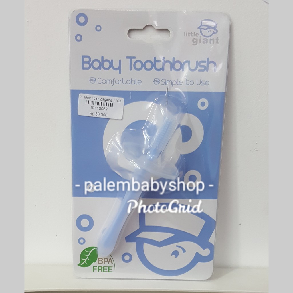 Little Giant Sikat Lidah Gagang 1103/baby toothbrush