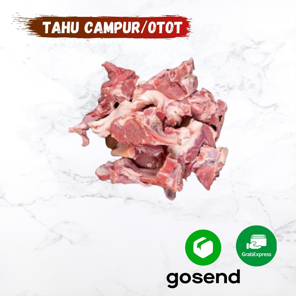 

Daging Tahu Campur/Otot Sapi Lokal Segar 500gr