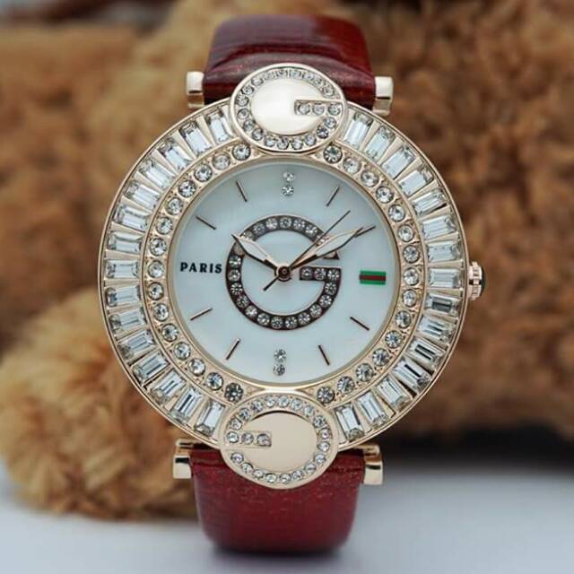 JAM TANGAN WANITA PARIS BULAT