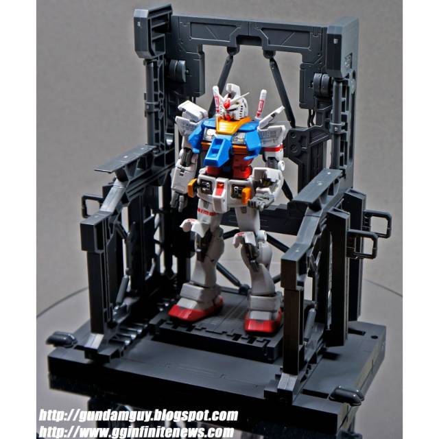 Bandai 1/144 Hg Rg System Base 001 Hangar Gundam Ms Cage