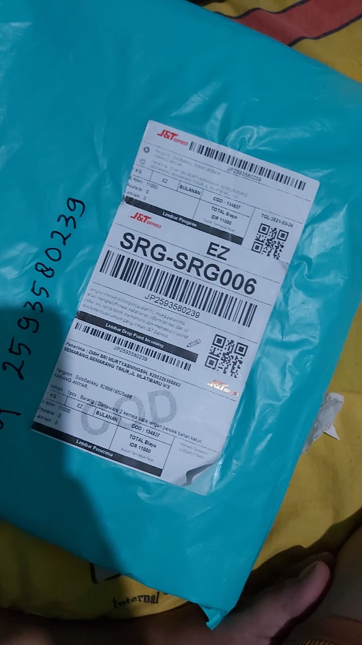 Daniswara 2 Kemeja Batik Lengan Pendek Bahan Katun Sragenan Full Furing