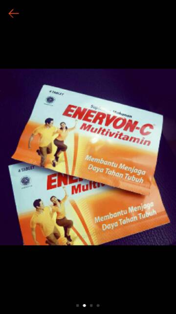 ENERVON-C Multivitamin 1 Strip isi 4 tablet