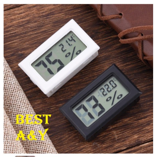 Pengukur Kelembaban Suhu Humidity Thermometer Hygrometer LCD Digital