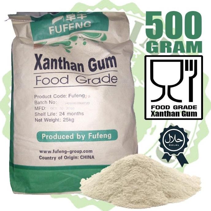 XANTHAN GUM Food Grade (Xanthan Gum,Xantan Gum,Xantham) 500gram