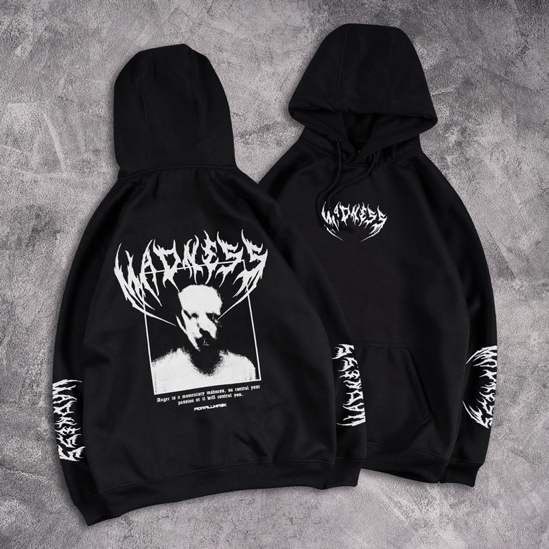 [N00774] Jaket Hoodie Distro Motif // MADNESS XXX