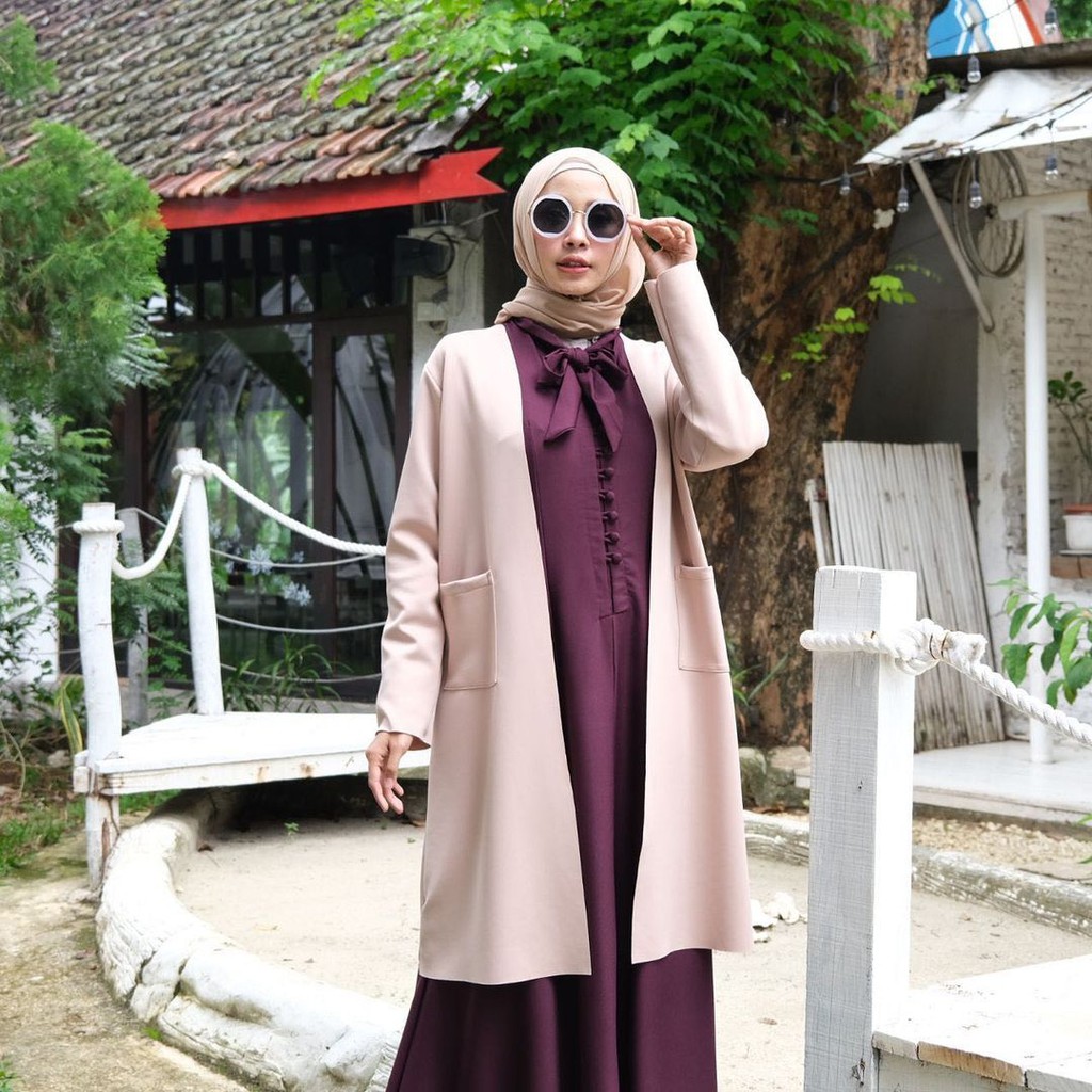 Cecyl Scuba Outer/Outer Scuba/Cardigan Scuba/Long Cardy Scuba/Blazer Scuba/Basic Scuba/Outer Kantong