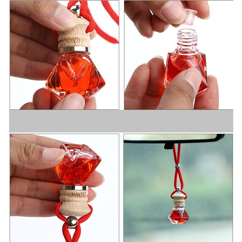 VALUE PACK 3in1 Parfum Parfume Pewangi Mini Mobil Gantung Spion Dorfree Premium Series Doumianti