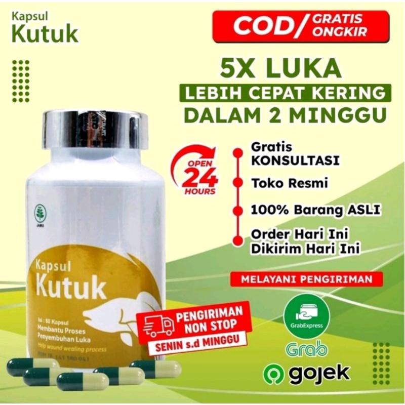 ORIGINAL KAPSUL KUTUK PREMIUM ALCHANNA, ALBUMIN, EKSTRAK IKAN GABUS, IKAN KUTUK IKAN GABUS OBAT LUKA OPERASI SESAR CESAR GROSIR TERMURAH