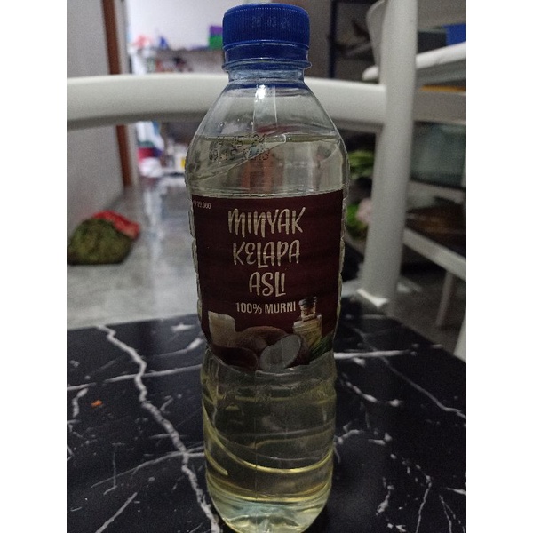 

Minyak Kelapa Asli Murni 100% (600ml)