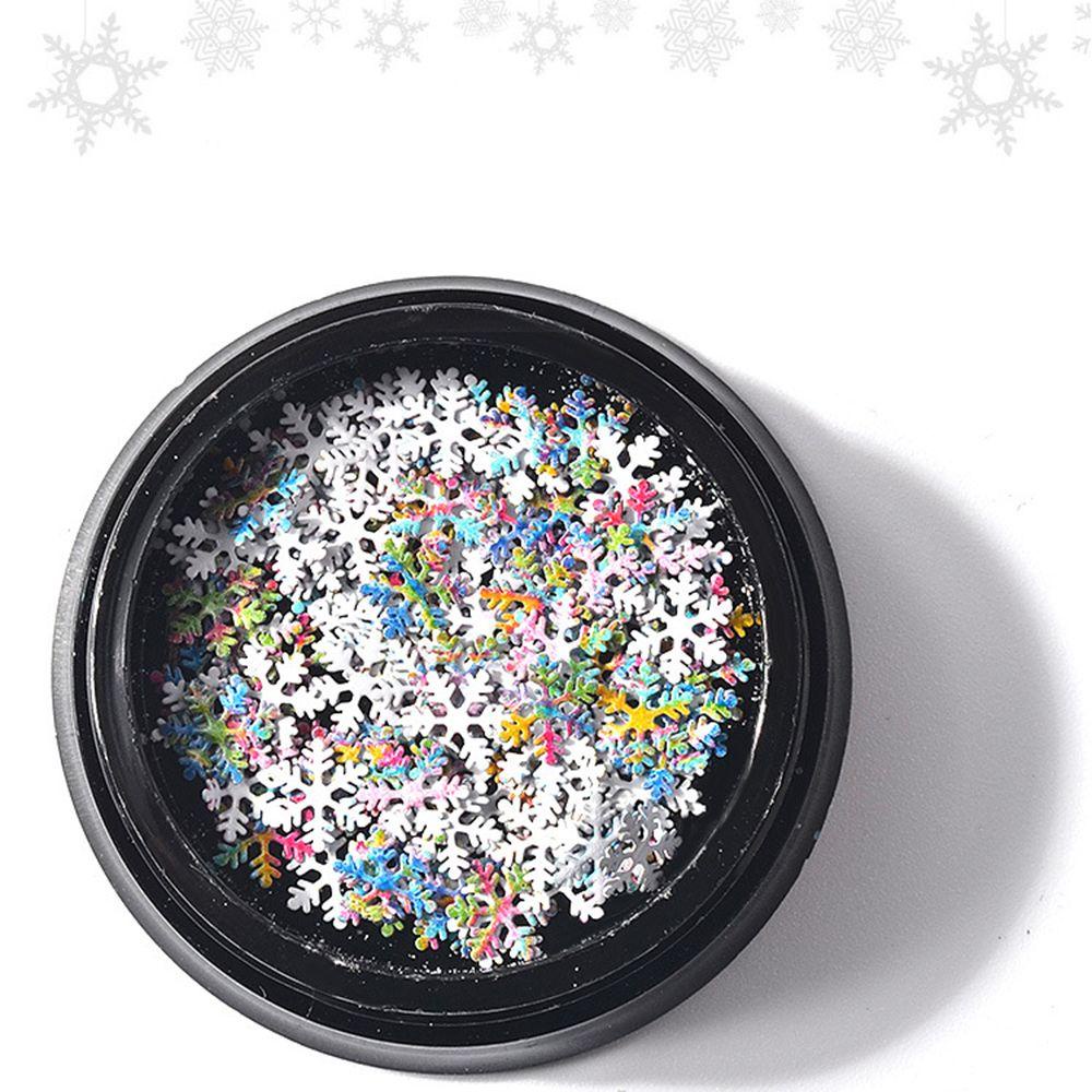 Preva Nail Sequin Fashion Stiker Payet Glitter Warna-Warni Serpihan
