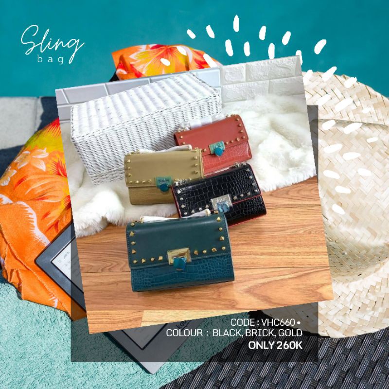 Sling bag CK (VHC660) croco