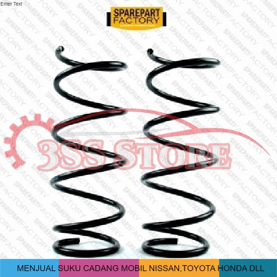 IKYBI Spring per keong depan Grand livina latio set kanan kiri