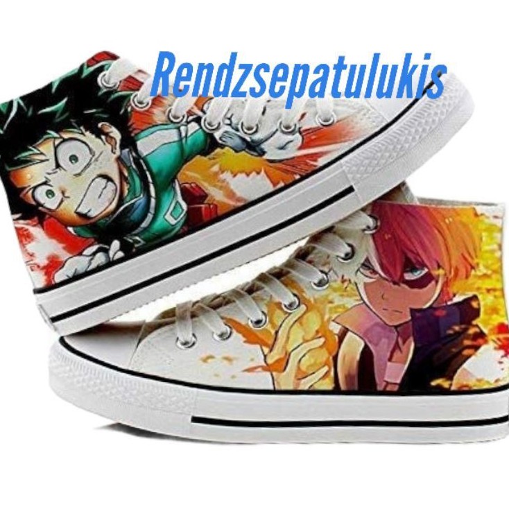 

Sepatu Lukis My Hero Academia 04