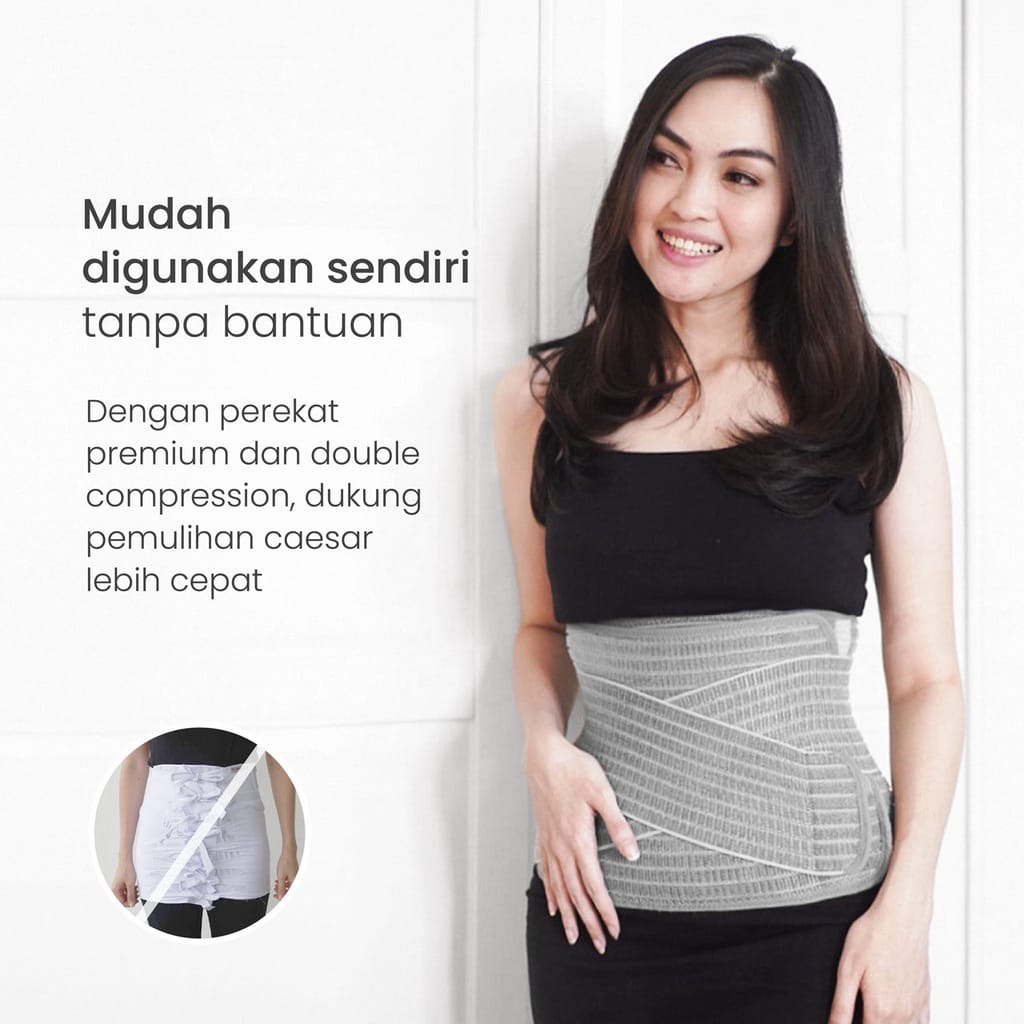 MAMAWAY NANO BAMBOO POSTNATAL RECOVERY &amp; SUPPORT BELLY BAND [BEST SELLER]