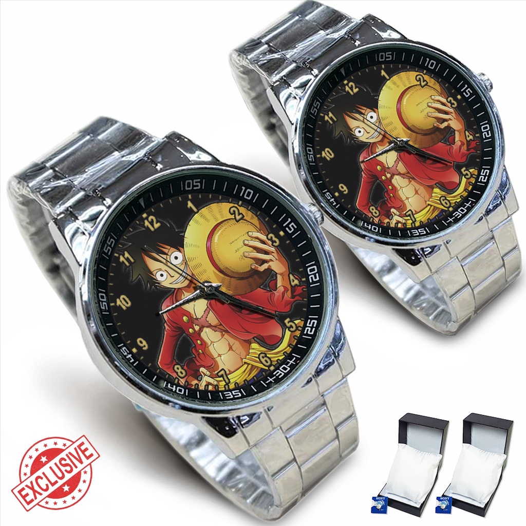 Jam Tangan Rantai Couple ONE PIECE - 4 (Special)