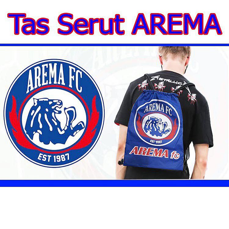 Tas Serut Arema Fc Arek Malang Cronus Ransel Singo Edan Aremania Salam Satu Jiwa Prd1157 Shopee Indonesia