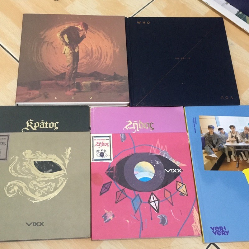 veri very vixx leo nuest w album only fullset