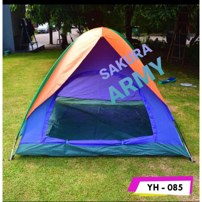 Tenda Dome YH-085 double layer Kapasitas 4orang