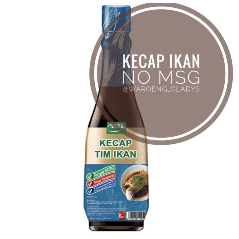 

Kecap ikan No msg