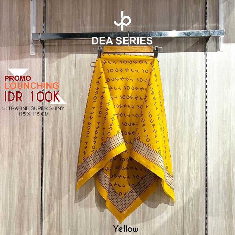 Jilbab journey premium dea series yellow
