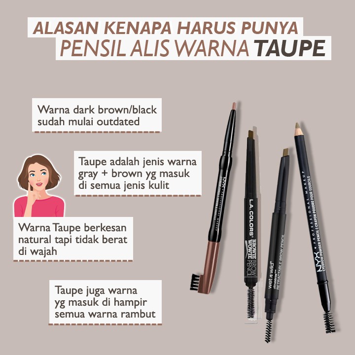 WET AND WILD ULTIMATE BROW RETRACTABLE BROW PENCIL