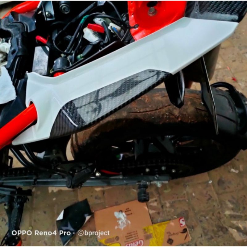 Body protector KTM Duke 250 real Carbon