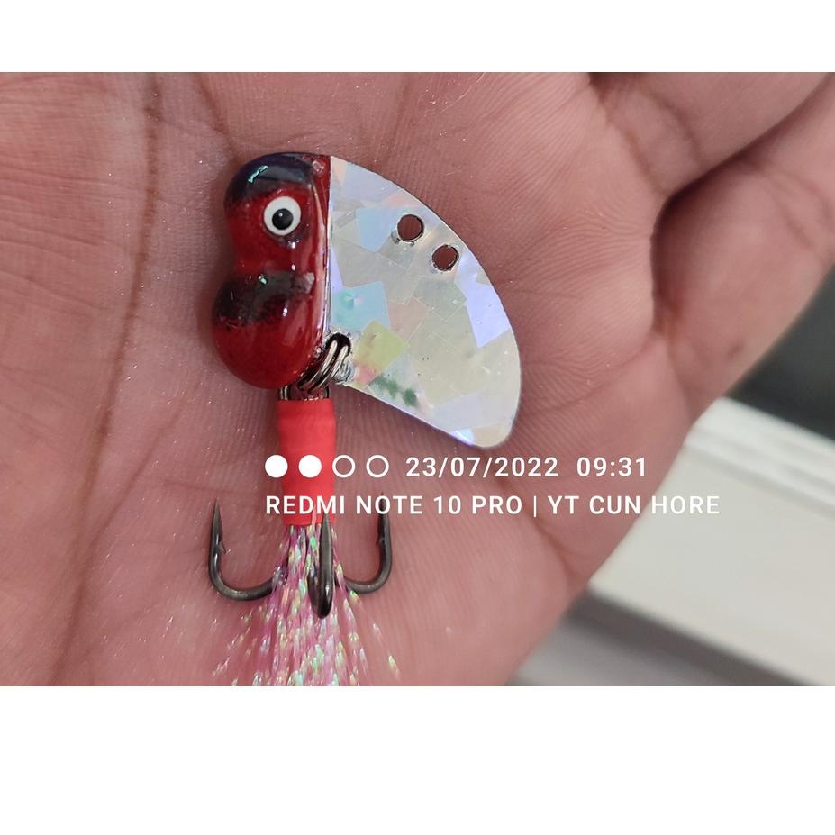 Terbaru.. UMPAN GABUS EMIX CUCU II HALF SOLID METAL VIB SIRIP HIU  VIBRA  UMPAN CASTING UMPAN MAINAN