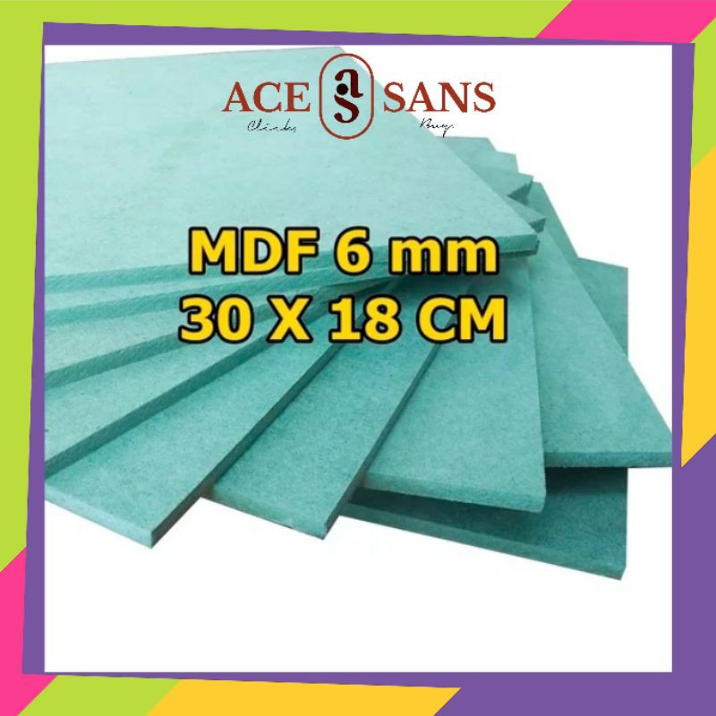 

Papan MDF Premium Tebal 6 mm 18 x 30 cm I Papan MDF I Papan Tebal I Papan Premium I Papan Serbaguna