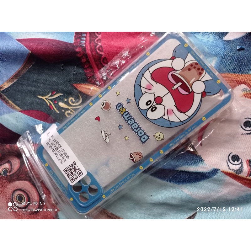 Case HP Transparan Doraemon Samsung A22 5G